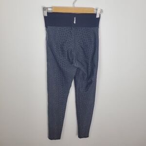 Ultracor Black Geometric Pattern Leggings Size Medium
